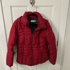 Calvin Klein Red Down coat